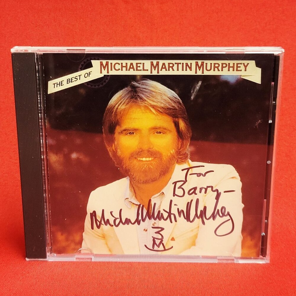 The Best of Michael Martin Murphey CD 1995 Signed